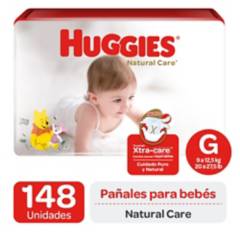 HUGGIES - PANAL NATURAL CARE HUGGIES 148 UND