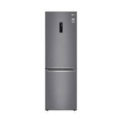 LG - Refrigerador Bottom 341 litros inox GB37MPD