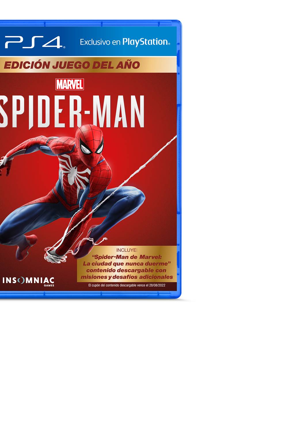 PLAYSTATION - Juego PS4 Spiderman Goty ED