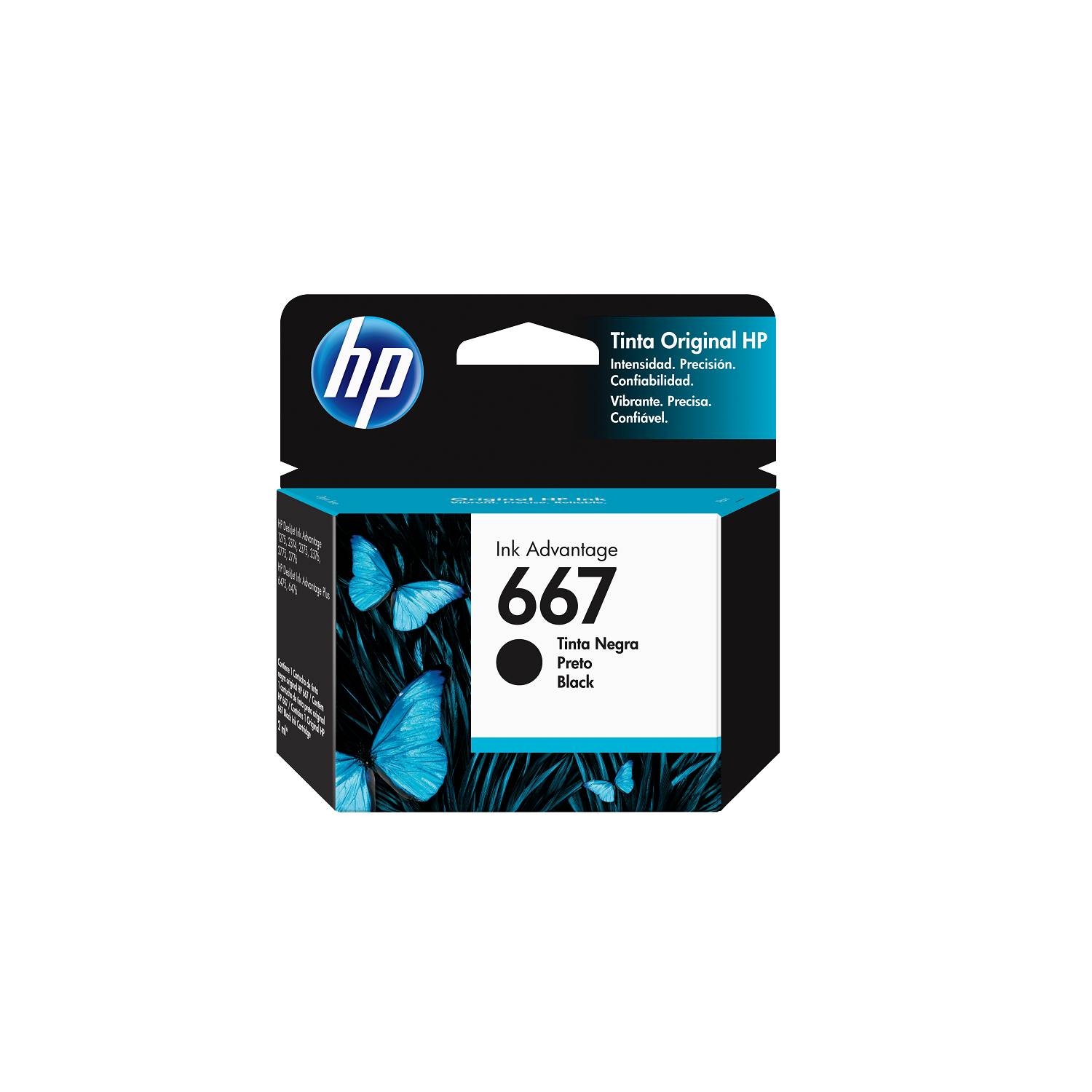 Tinta Negra 667 Ink Advantage HP | Tottus Chile