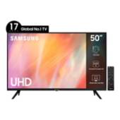 SAMSUNG - LED 50  Ultra HD Smart TV UN50AU7090GXZS