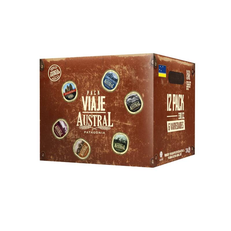 AUSTRAL - Caja Cerveza Mix - 12 UN X 330 CC