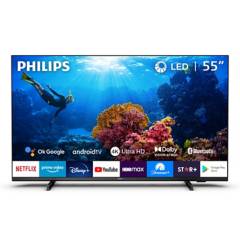 PHILIPS - LED 55  4K Ultra HD Android TV 55PUD7406