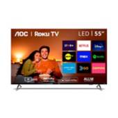 AOC - LED 55" 4K Ultra HD Roku TV 55U6125