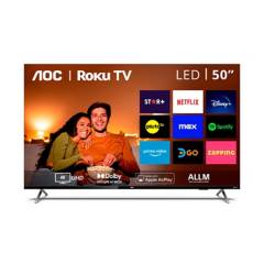 AOC - LED 50" 4K Ultra HD Roku TV 50U6125