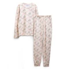 REDWOOD - Pijama Larga Mujer Full Print