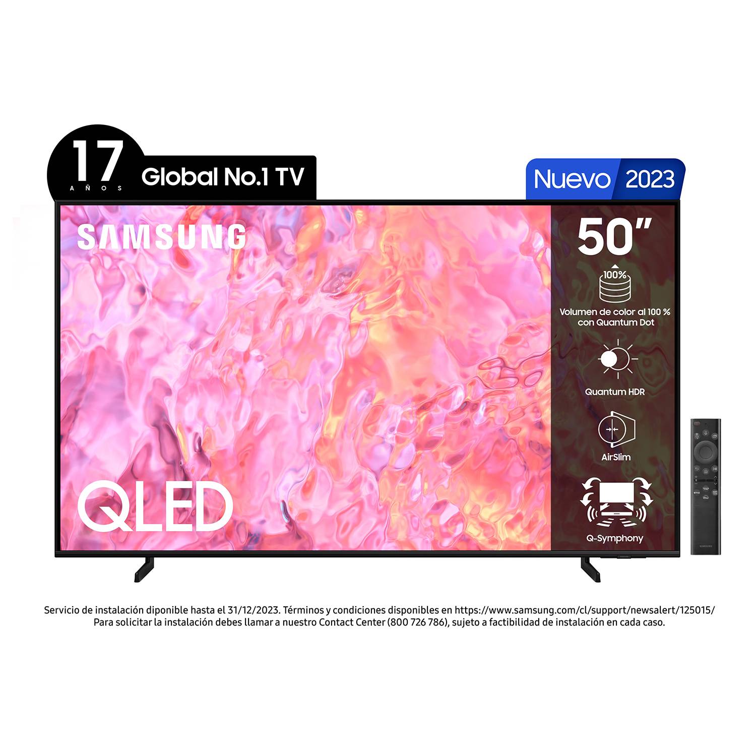 Pantalla 55 pulgadas QLED 4K Q65C