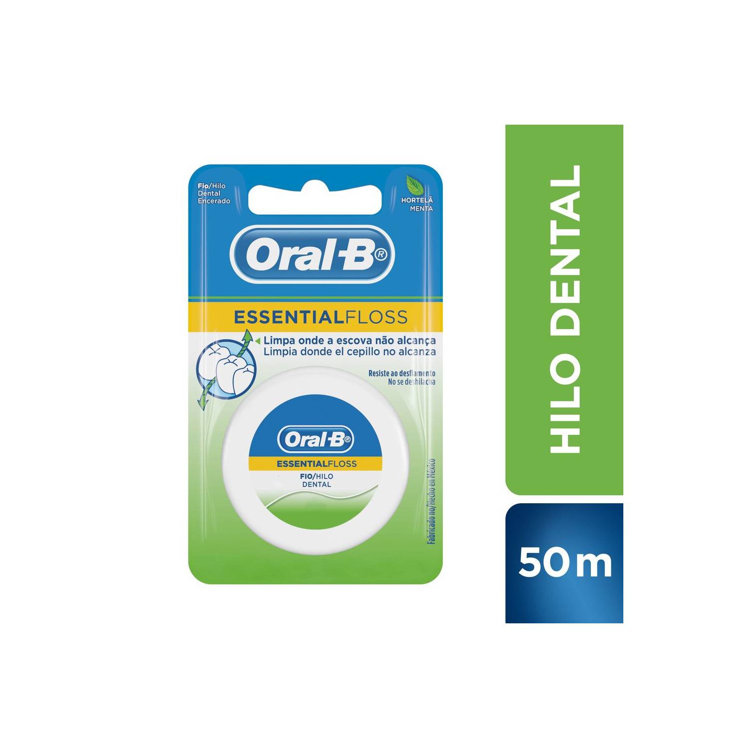 Hilo Dental Oral B Essential Floss 50 m, hilo dental oral b