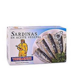 Sardinas en aceite vegetal