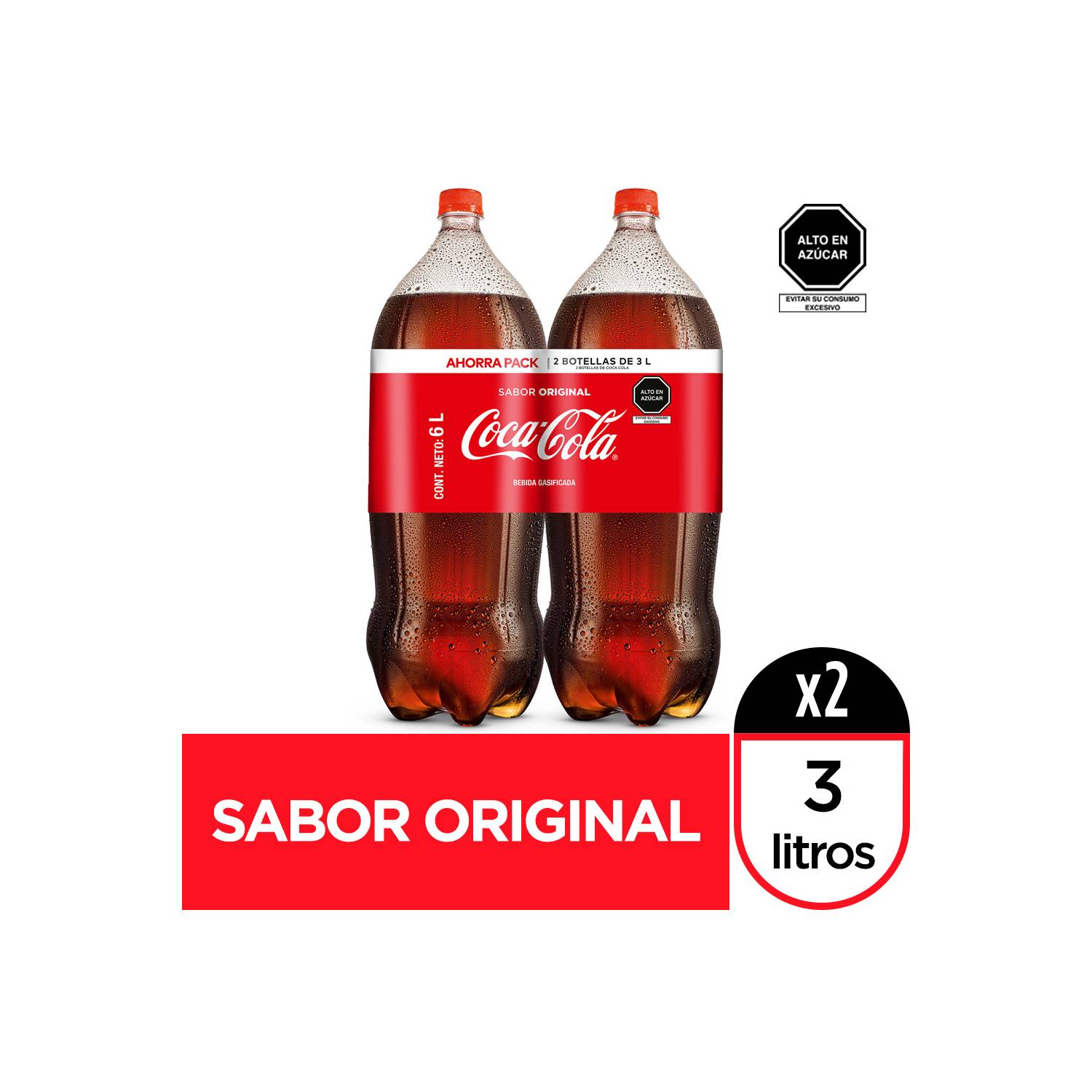 Comprar Gaseosa Coca Cola regular - 3 L