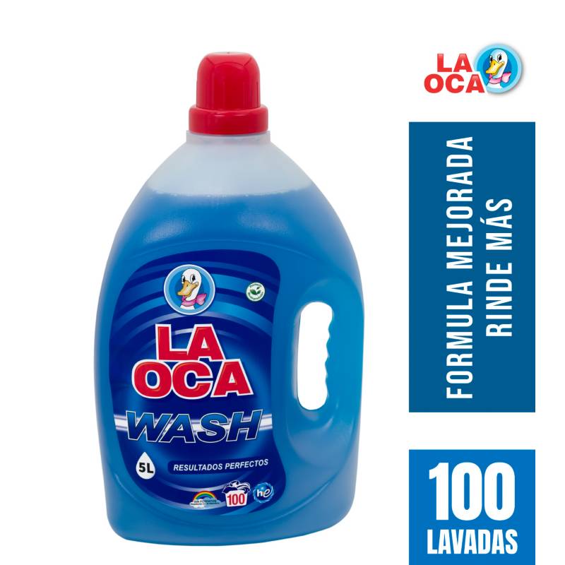 LA OCA - Detergente Líquido La Oca Wash 5 L