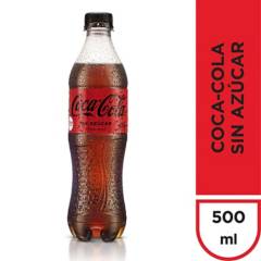 Gaseosa Coca Cola Sin Azúcar 500 mL