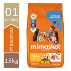 MIMASKOT - Comida para perros Mimaskot adultos sabor cordero de 15 kg