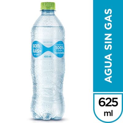 Agua Mineral SAN LUIS Con Gas Botella 625ml