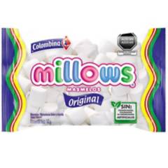 COLOMBINA - Marshmellows Millows Cilindro Blanco Colombina 145 g