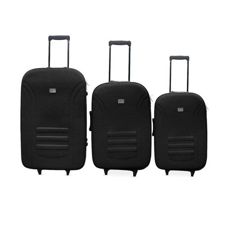 maletas de viaje con ruedas set 3 grandes maleta equipaje para viajar Dura  NUEVO