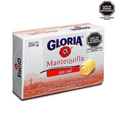 undefined - MANTEQUILLA GLORIA SIN SAL BARRA X 200GR