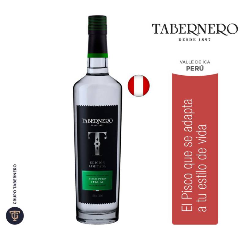 TABERNERO - Pisco Italia Tabernero Edición Limitada 700 mL