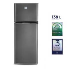 Refrigeradora 138Lt Auto Frost Gris ERT18G2HNI