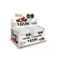 Caja de Almendras Cubiertas con Chocolate Vizzio de 20 unidades