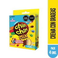 Chin Chin Mix - Cremas y Grageas - 4 unidades