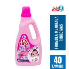 LA OCA - Detergente La Oca Bebé Hipoalergénico de 2 L