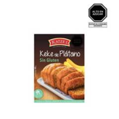 KATZEL - Premezcla para keke de plátano sin gluten Katzel 466 g