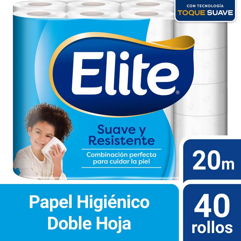 ELITE - Papel Higiénico Softmax Elite x 40