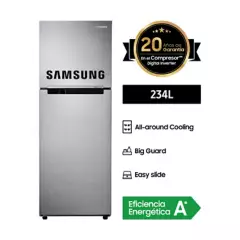 SAMSUNG - Refrigeradora 234L No Frost Tec Multflow