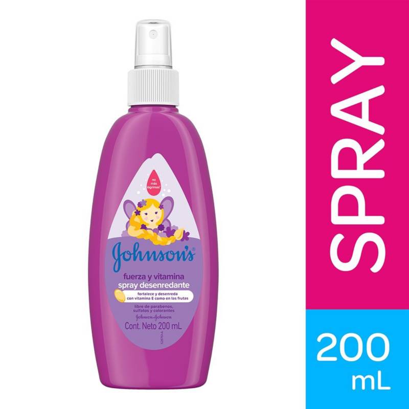 JOHNSONS - Spray para Peinar Johnson's Fuerza y Vitamina de 200 mL