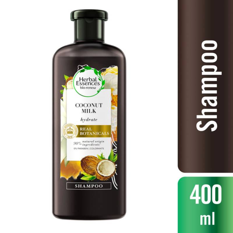 HERBAL ESSENCES - Shampoo Herbal Essences Bío:renew Coconut Milk 400 mL