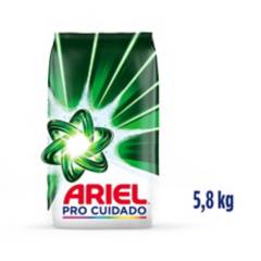 ARIEL - Detergente en polvo Ariel Pro Cuidado bolsa de 5.8 kg