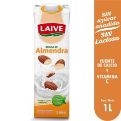 LAIVE - Bebida de Almendra Laive 1 L