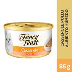 FANCY FEAST - Alimento húmedo para gatos Fancy Feast sabor pollo en lata de 85 g