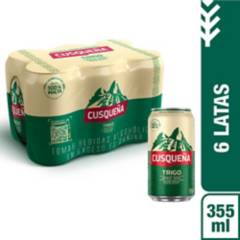 CUSQUEÑA - Six Pack de Cerveza Cusqueña Trigo de 355 mL