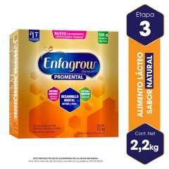 ENFAGROW - Alimento lácteo Enfagrow Premium Promental Etapa 3 Natural de 2.2 Kg