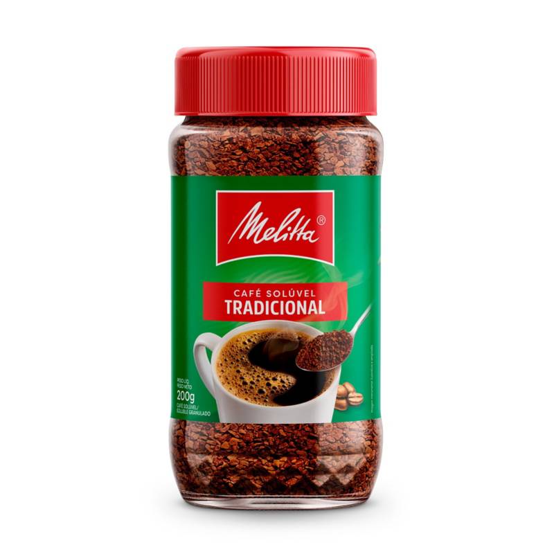 MELITTA - Café soluble granulado Melitta tradicional 200 g