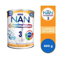 NAN - Fórmula de Alimento Líquido Nan Crecimiento de 400 g