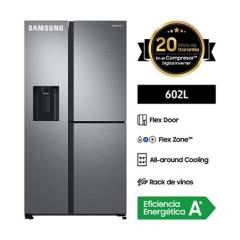 SAMSUNG - Refrigeradora 602Lt Space Max Silver RS65R5681M9/PE