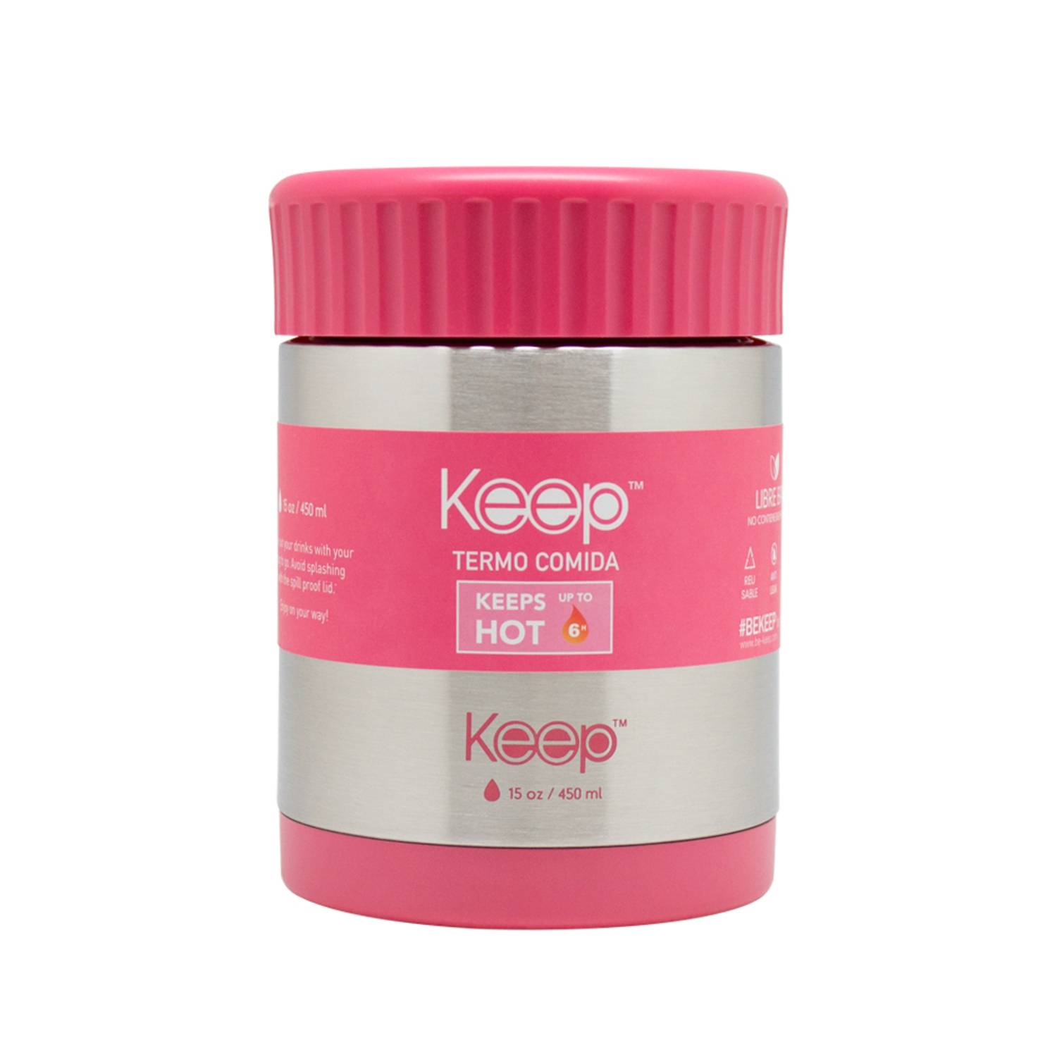 TERMO COMIDA COLORES 0.45L KEEP