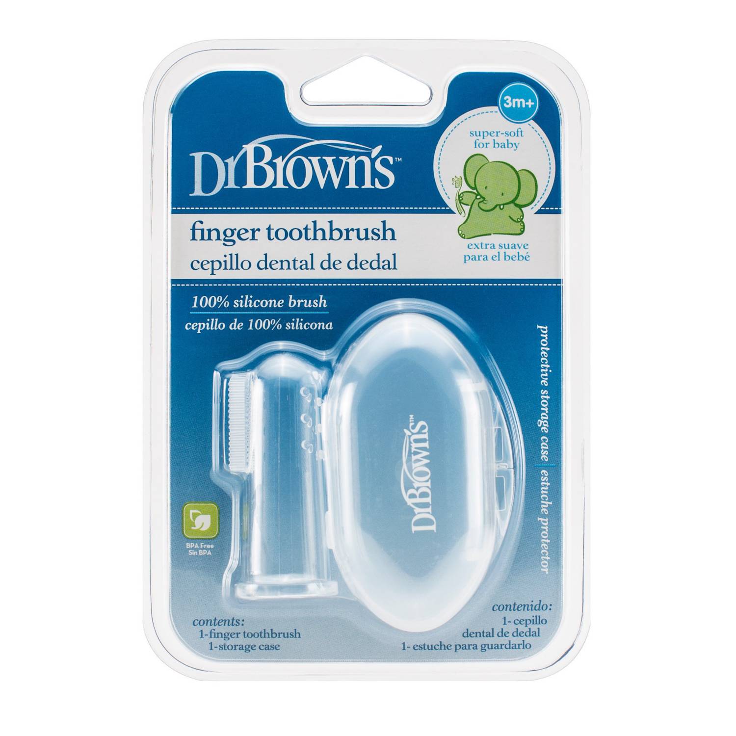Cepillo de dientes de silicona Dr. Browns