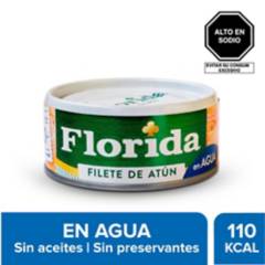 FLORIDA - Filete de atún en agua y sal de 140 g
