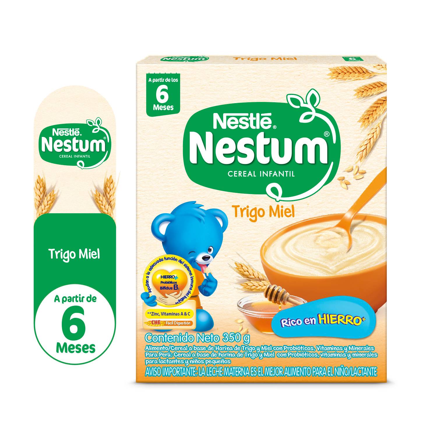 Nestlé® NESTUM® Trigo con Miel 12 meses