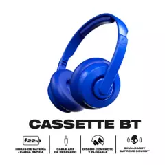 SKULLCANDY - Audífonos Skullcandy Cassette Bluetooth Azul