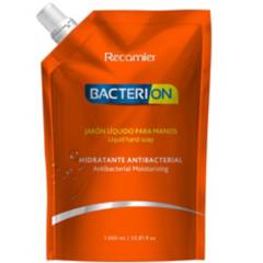 BACTERION - Jabón líquido antibacterial Bacterion de 1 L