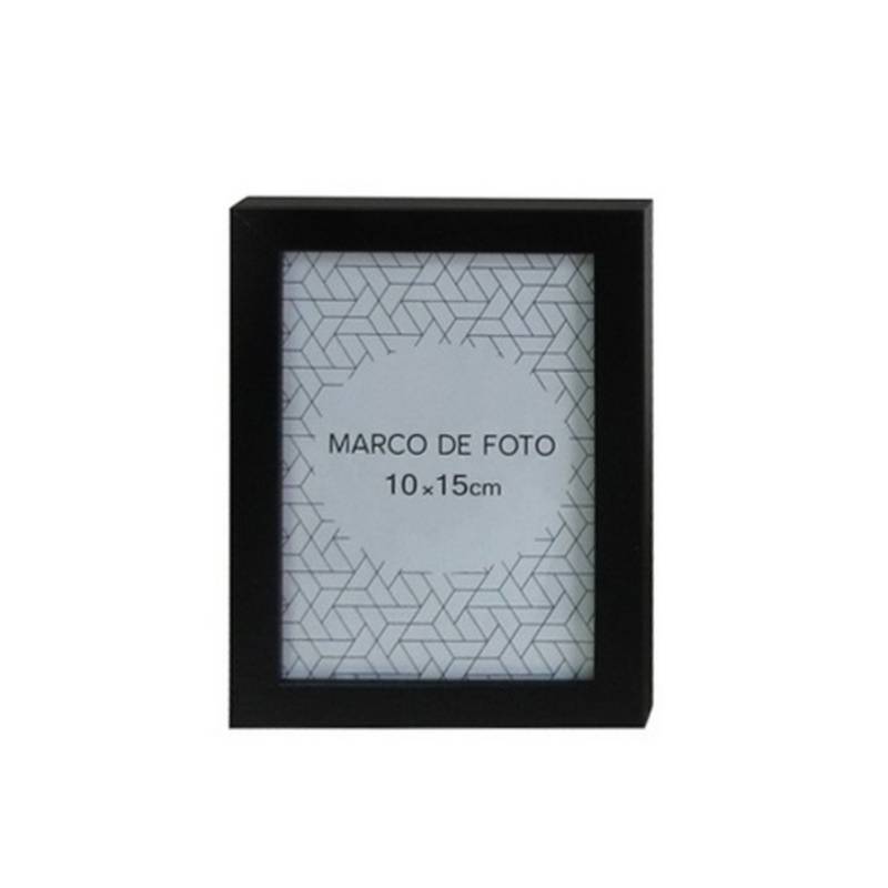 Marco de Foto 10x15 cm Básico Negro