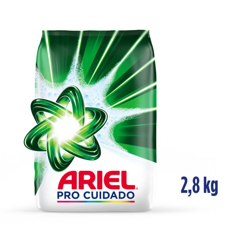 ARIEL - Detergente en polvo Ariel Pro Cuidado bolsa de 2.8 kg