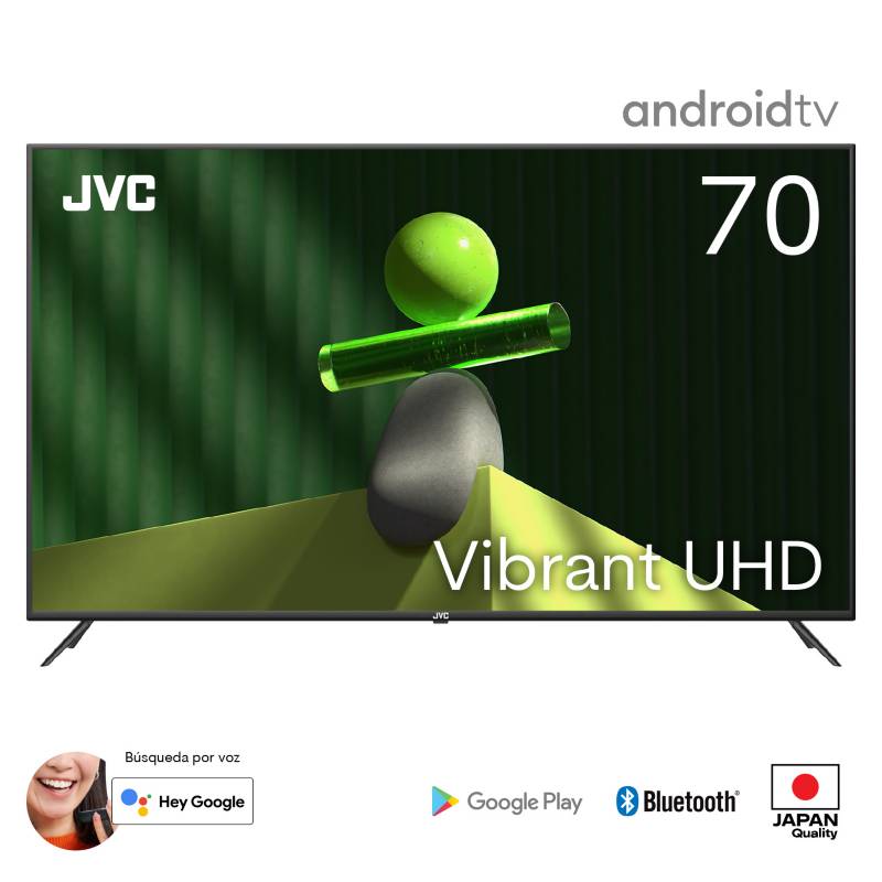 JVC - TV LED 70 ULTRA HD 4K ANDROID TV HDR BT