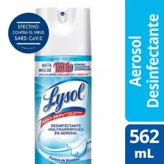 LYSOL - Desinfectante en aerosol Lysol Pureza de Algodón de 562 mL