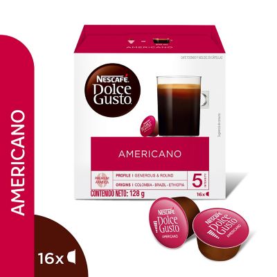 Café Lunidadesgo Nescafé Dolce Gusto 16 Cápsulas